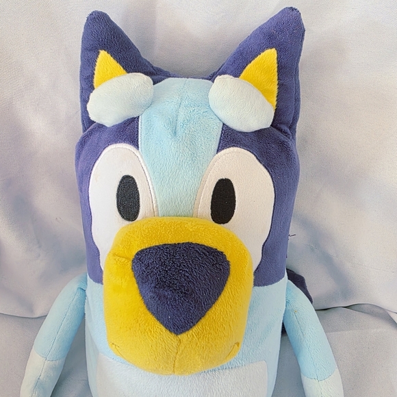 Bluey Blue Heeler Dog Plush Stuffed Toy Large Moose Toys Floppy 18 Inch 2018 - Picture 2 of 9